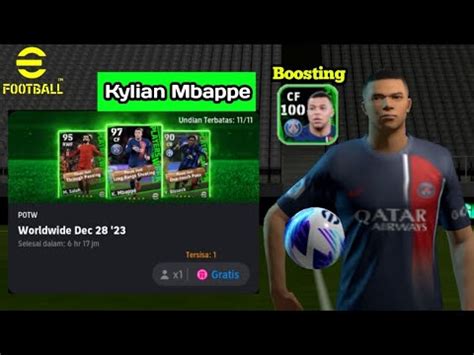 GATCHA POTW WORLDWIDE CLUB DAPAT K MBAPPE STRIKER HAUS GOAL