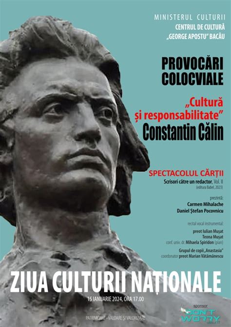 ZIUA CULTURII NAȚIONALE Când privesc zilele de aur a scripturelor