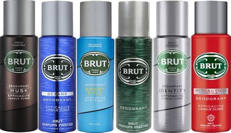 Brut Deodorants Body Spray Multipack X Ml Original Identity