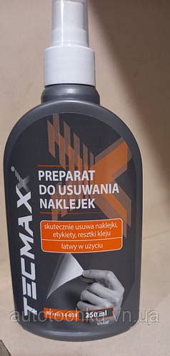 Купить Удалитель скотча от стекла TECMAXX 250 ml очиститель стекла от