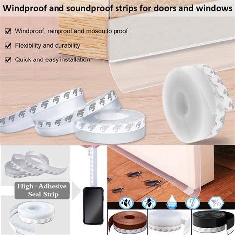 Jual 25 Cm 35 Cm 45 Cm Penutup Celah Bawah Pintu Pintu Strip