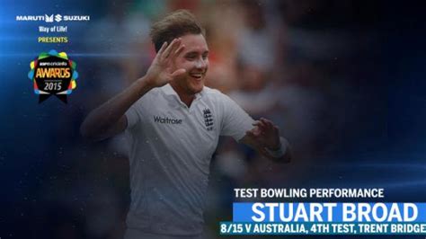 Best Test Bowling Performance Stuart Broad ESPNcricinfo