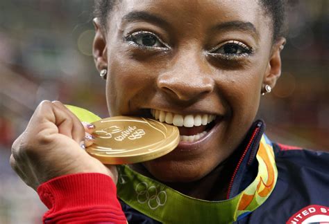 U.S. gymnast Simone Biles soars to AP Female Athlete of the Year ...