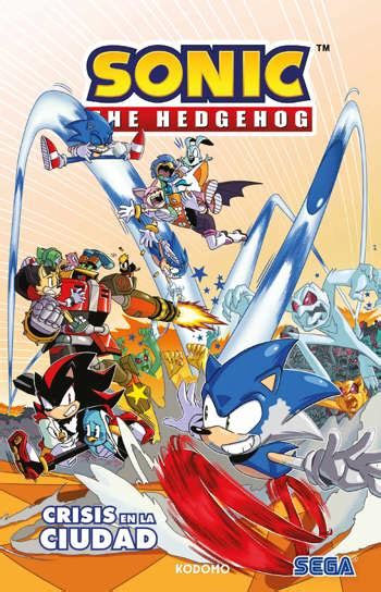 Sonic The Hedgehog Vol 05 Crisis En La Ciudad Biblioteca Super Kodomo