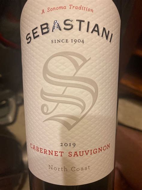 Sebastiani Vineyards Winery Cabernet Sauvignon North Coast Usa