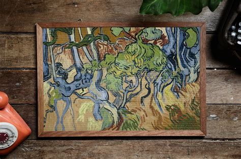 Tree Roots by Vincent Van Gogh Abstract Art Print Art - Etsy