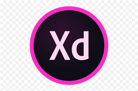 Adobe Icon Xd Circle Adobe Xd Icon Png Horizontal Icon Free