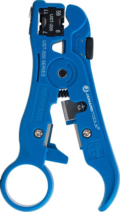 Jonard Tools Ust 500 Universal Cable Stripping Tool For Coax Network And Telephone Cables