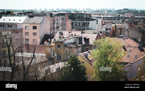 Zagreb Apr S Le Tremblement De Terre Banque De Photographies Et D