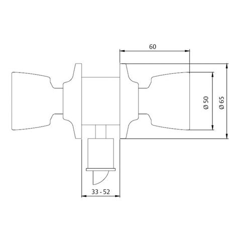 Cerradura pomos TESA ASSA ABLOY modelo 3505 Ferreterías cerca de ti