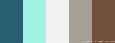 19 emerald blue color palettes - Aesthetic Color Palette