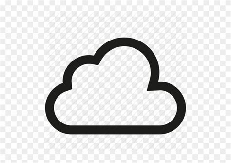 Cloud Outline Icon Cloud Icon Vector Png Free Transparent Png