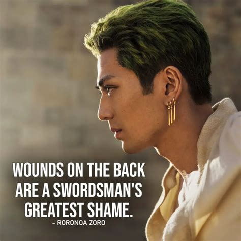 Wounds on the back are a swordsman's greatest shame. | Scattered Quotes