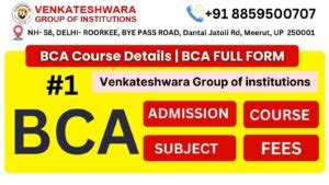 BCA Full Form 7 Powerful Insights On Course Details Fees Top