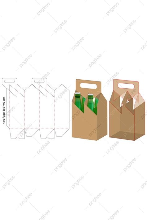 Beverage Packaging Design Template