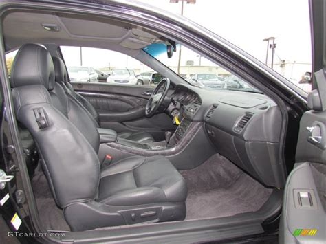 Ebony Black Interior 2002 Acura CL 3.2 Type S Photo #57921880 ...