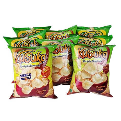 Jual Kusuka Keripik Singkong Netto Gr Shopee Indonesia