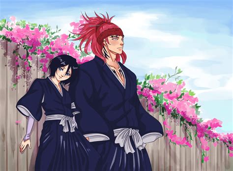 Fanart Rukia And Renji Bleach