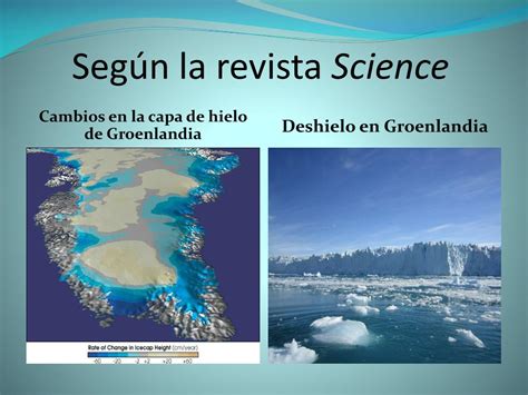 Ppt El Deshielo De Casquetes Polares Y Glaciares Acelera La Subida