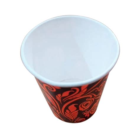 Ml Printed Paper Tea Cup