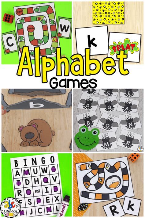 Printable Letter Recognition Games