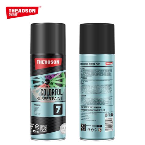 Theaoson 400ml Removable Rubber Spray Paint For Car Headlight And Tire