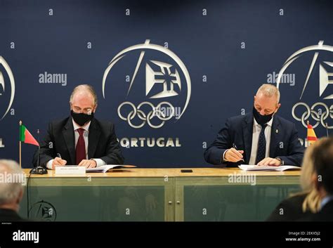 Lisbon Signing Of The Protocol Regarding The Iberian