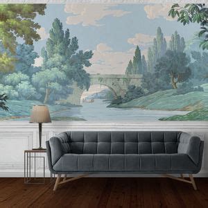 Traditional Wallpaper Views Of Italy Papiers De Paris Scenic