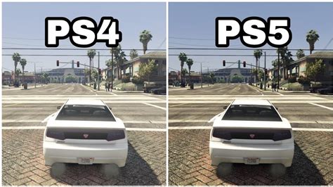 Gta 5 Ps4 Vs Ps5 Enhanced Graphics Comparison Youtube