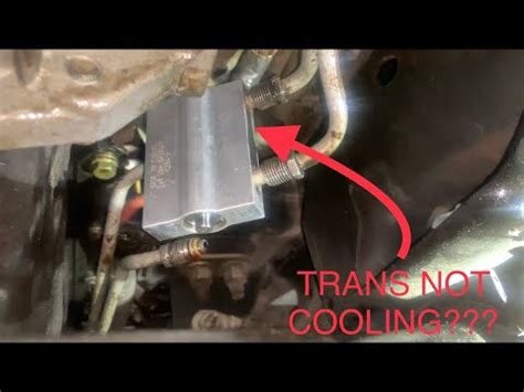 R W Transmission Thermostatic Bypass Valve Installation Youtube