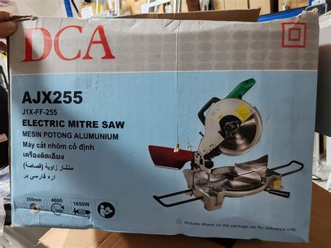 DCA8751 Electric Mitre Saw AJX255 Cut Aluminium Machine Furniture