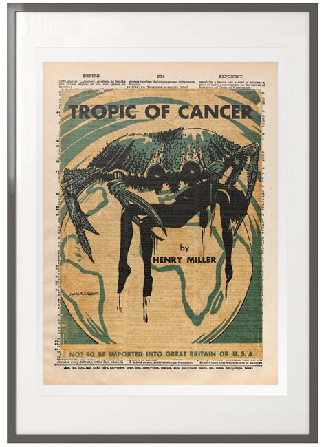 Tropic Of Cancer By Henry Miller 1934 First Edition Cover Etsy