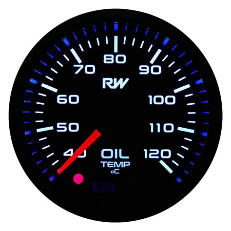 Raceworks Mm Electronic Oil Temperature Gauge Kit Bc Direct