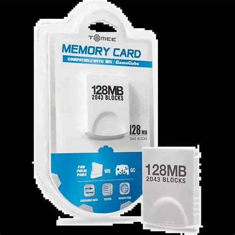 Tomee Mb Blocks Memory Card For Gamecube Wii Video Game