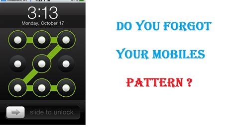How To Unlock Forgotten Pattern On Android Youtube