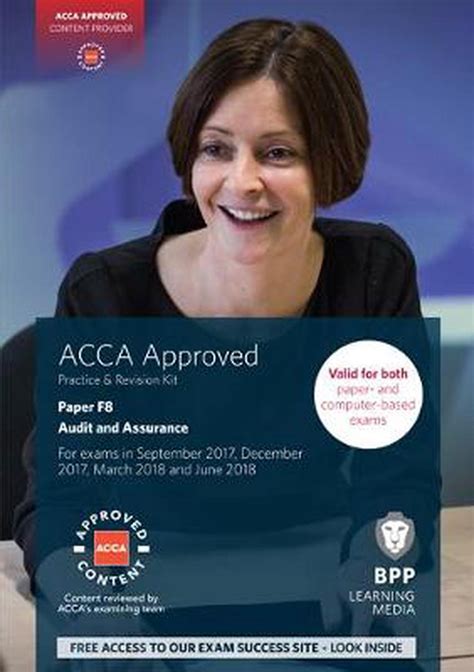 Acca F8 Audit And Assurance By Bpp Learning Media Paperback