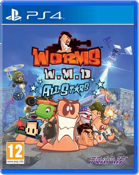 Worms W M D All Stars PS4 UK Amazon Ca Video Games