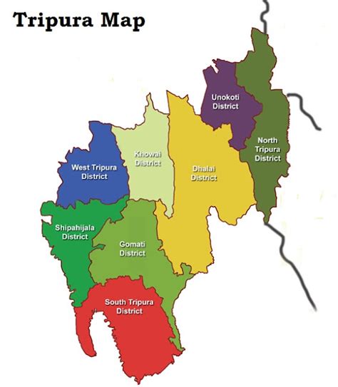 State of Tripura - Info-Map-Capital-Population-Tourism-culture etc ...