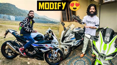 Apni New Superbike Bmw S1000rr Ki Modification Shuru Hogai Ride Ke Liye 😍 Youtube