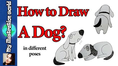 How to Draw Dogs in Different Poses