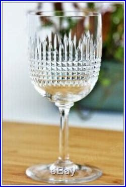 S Rie De Verres Eau En Cristal De Baccarat Mod Le Nancy Cm