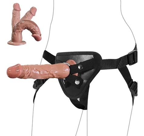 Cm Consolador Realista Arnes Y Dildo Pene Strap On Bondage Meses