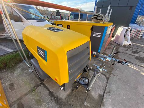 Kompresor Atlas Copco Xas M Spr Arka Rubowa R Warszawa W Ochy