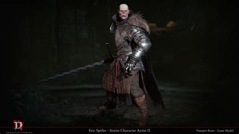 ArtStation - Diablo IV Vampire Brute | Vampire, Diablo, Concept art