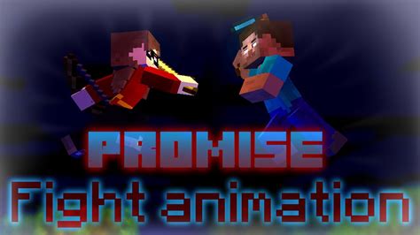 Promise Minecraft Fight Animation Herobrine Vs Dark Star Unfinished