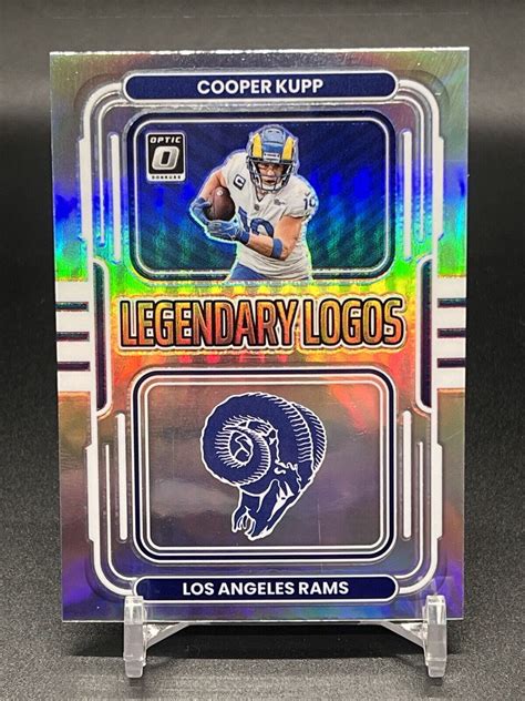 Cooper Kupp 2022 NFL Panini Donruss Optic Legendary Logos Silver Prizm