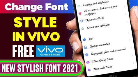 Vivo Font Style Free Vivo Fonts Vivo Font Change Vivo Me Free Me