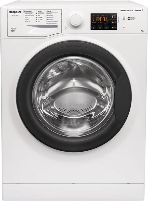 Lavatrice Hotpoint Ariston RSSGRV227K 7 Kg Slim Classe D Vapore In