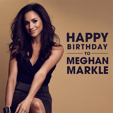 Meghan Markle's Birthday Celebration | HappyBday.to