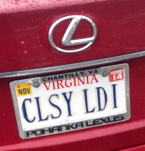 Classy Lady Personalized License Plates Vanity License Plates License Plate